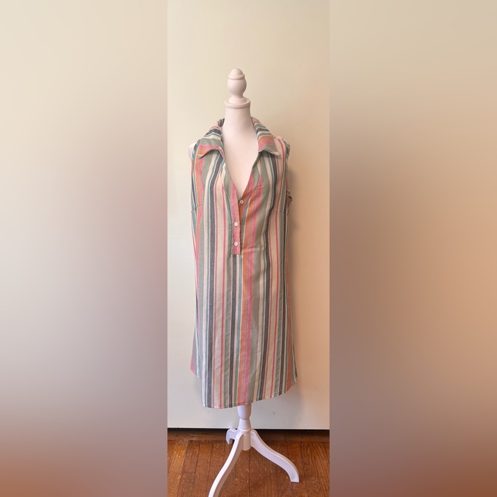 ⭐ 3 for $15 SHEIN Multicolor Striped Sleeveless Dress